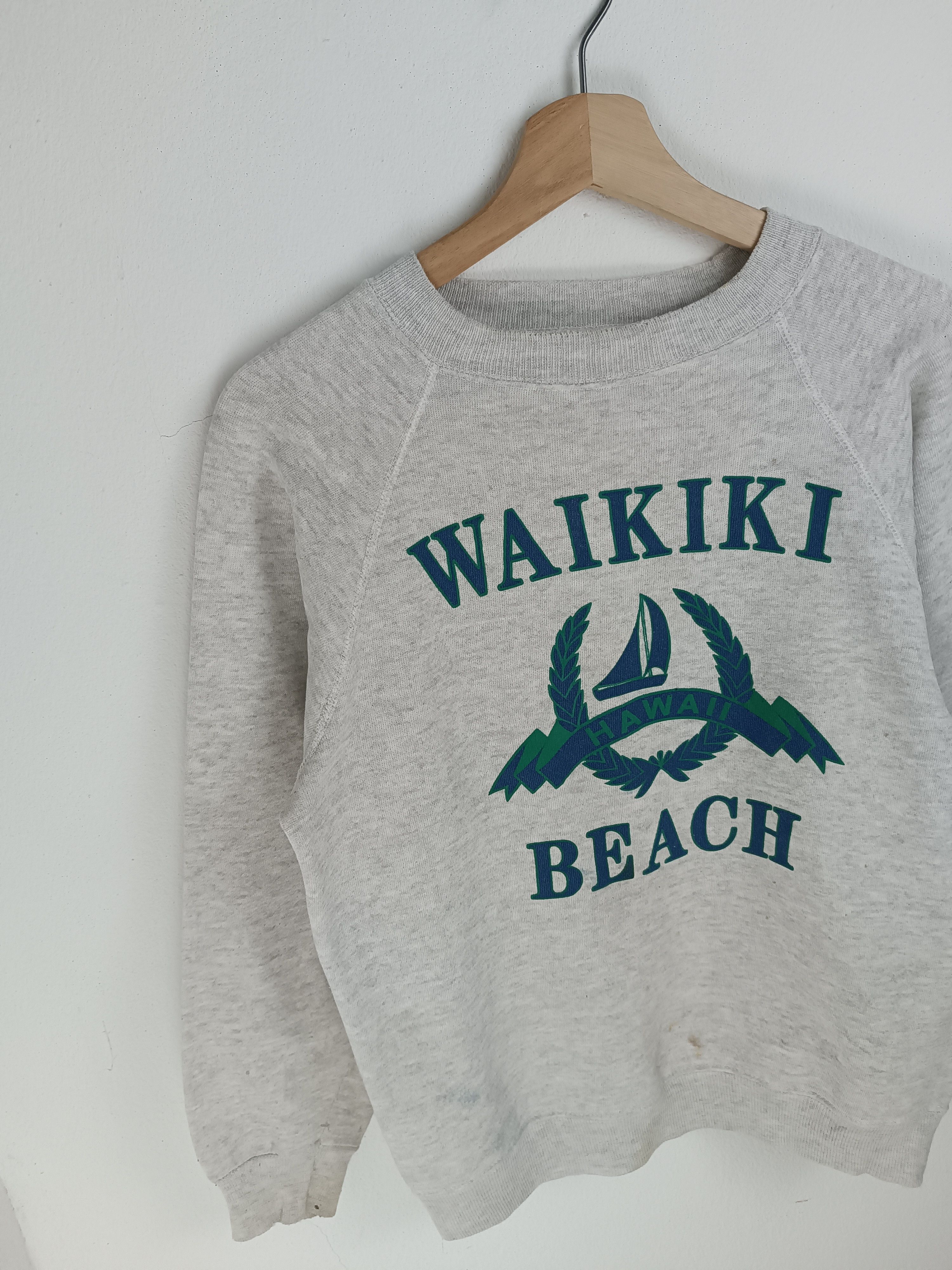 Other THRASHED FADED VINTAGE EARLY 90'S WAIKIKI BEACH SWEATSHIRTS Size US S / EU 44-46 / 1 - 4 Thumbnail