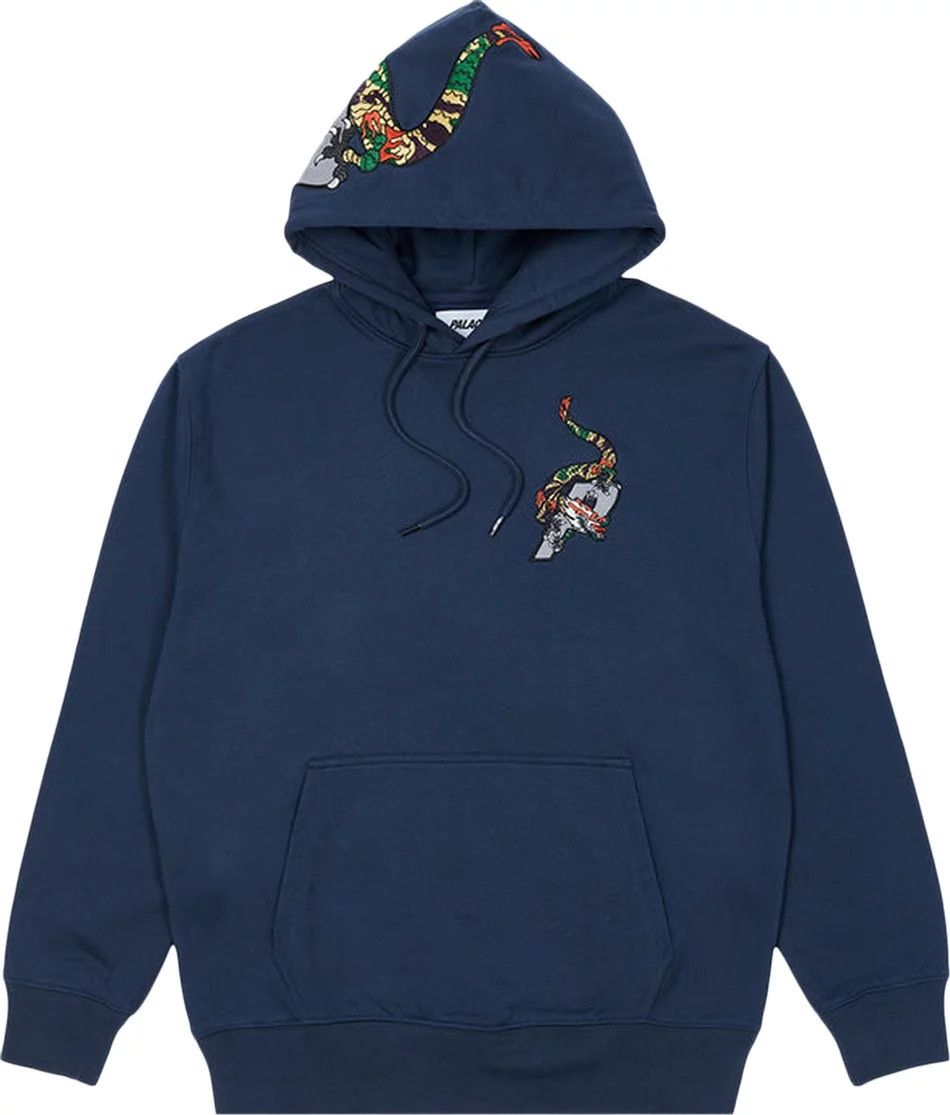 Palace Palace Dragon P-3 Hood 'Navy' Size US M / EU 48-50 / 2 - 2 Thumbnail