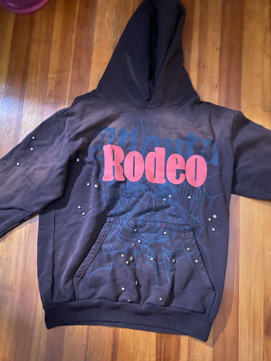 Sp5der × Travis Scott Travis scott Sp5der Rodeo hoodie Size US S / EU 44-46 / 1 - 1 Thumbnail