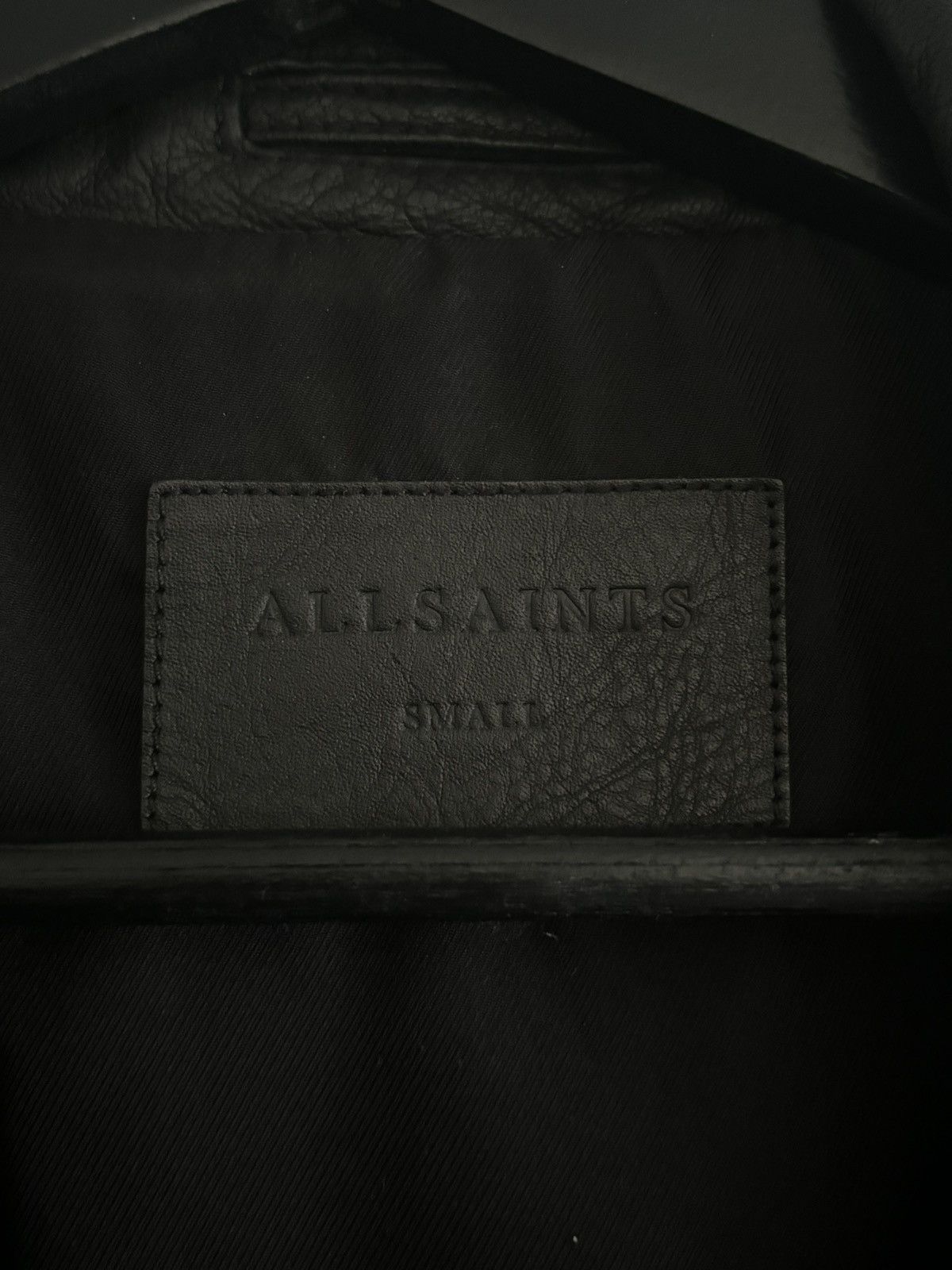 Allsaints LEATHER JACKET Size US S / EU 44-46 / 1 - 10 Thumbnail