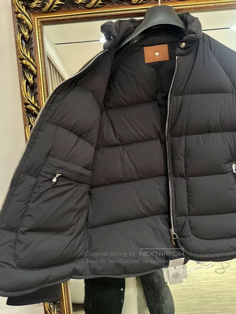 Hermes Hermes black short down jacket Size M / US 6-8 / IT 42-44 - 2 Thumbnail