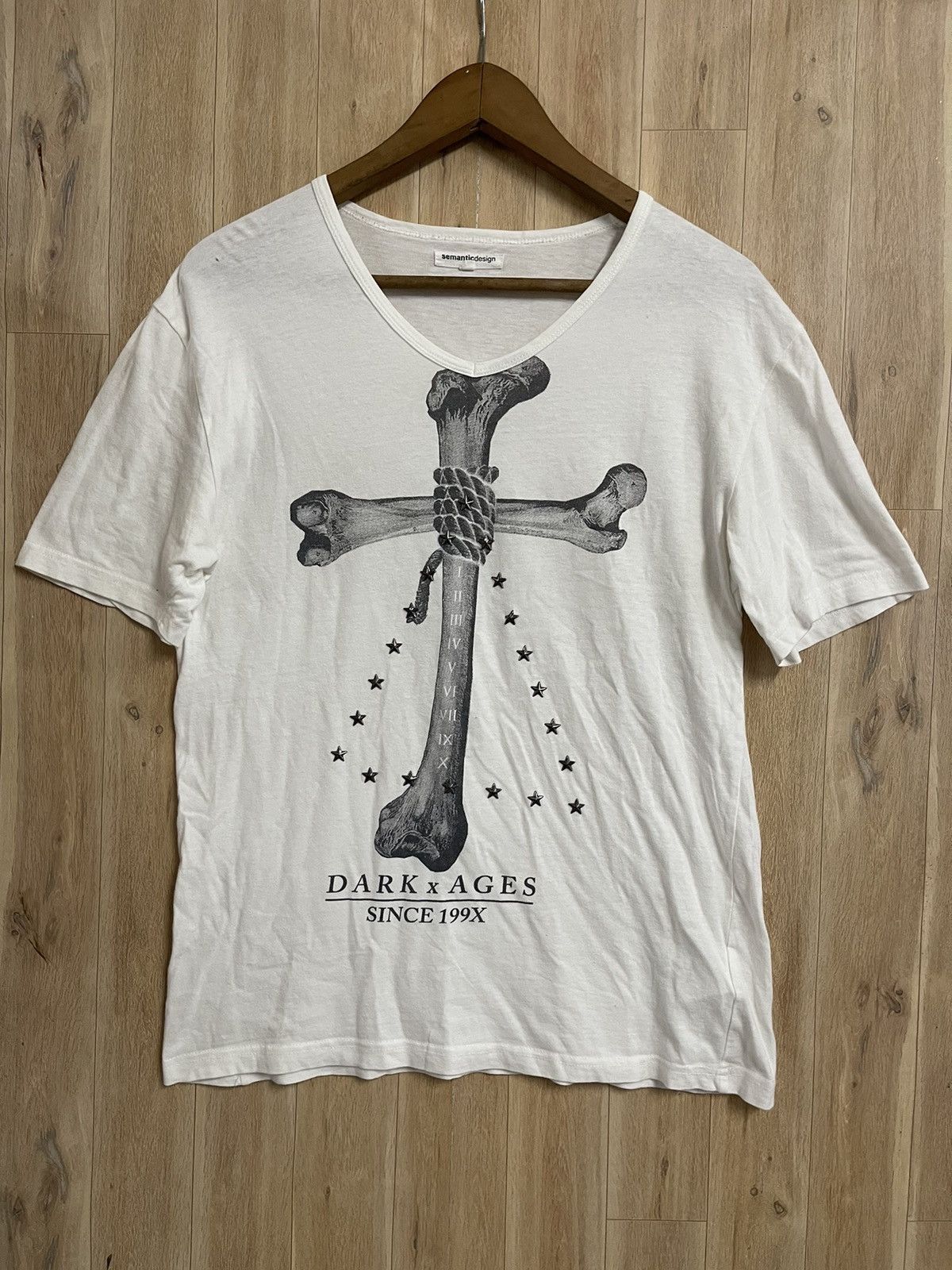 Mastermind Japan × Roen Roen Semantic Design Big Cross Bone Studded XL ...