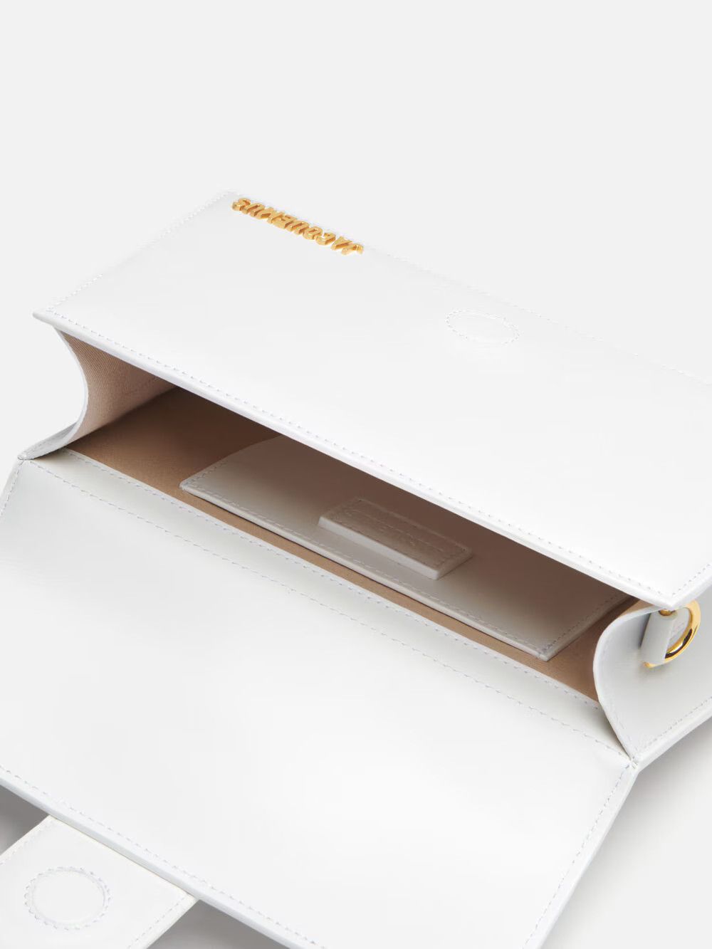 Jacquemus o1la1rc1a0925 Size: OS / Large Bambino Bag in White Size ONE SIZE - 5 Thumbnail