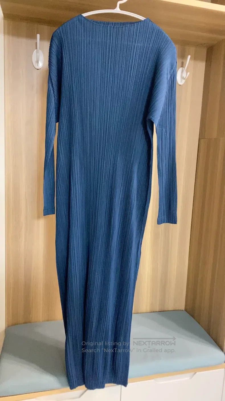 Issey Miyake Issey Miyake Blue Dress Size M / US 6-8 / IT 42-44 - 1 Thumbnail