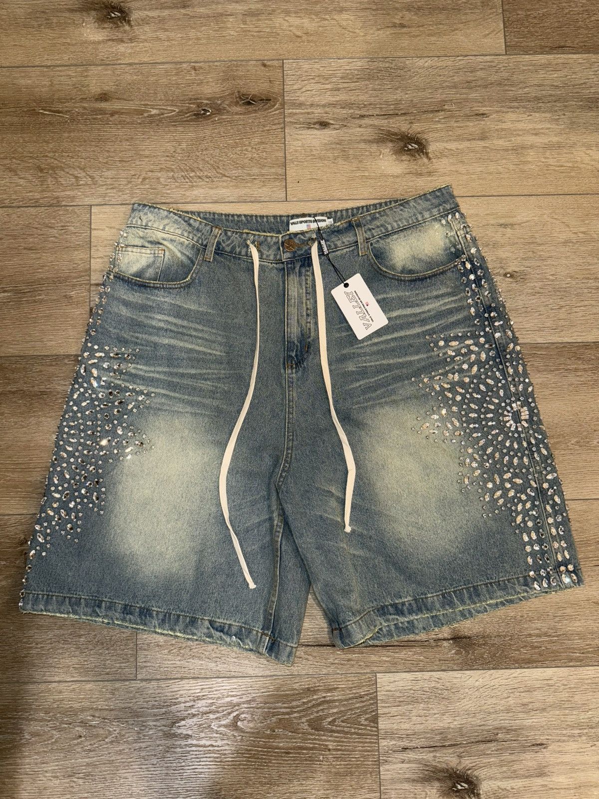 Vale Vale Forever Siren Jorts Blue Size 36 Size US 36 / EU 52 - 1 Thumbnail