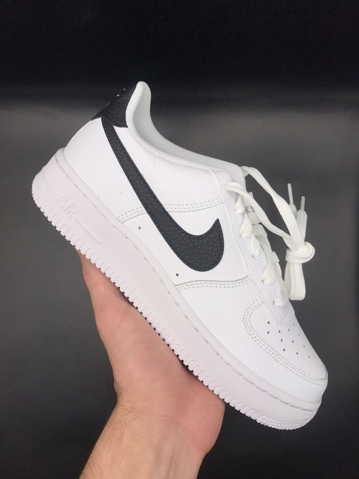Nike Nike Air Force 1 “White and Black” Size US 8 / IT 38 - 1 Thumbnail