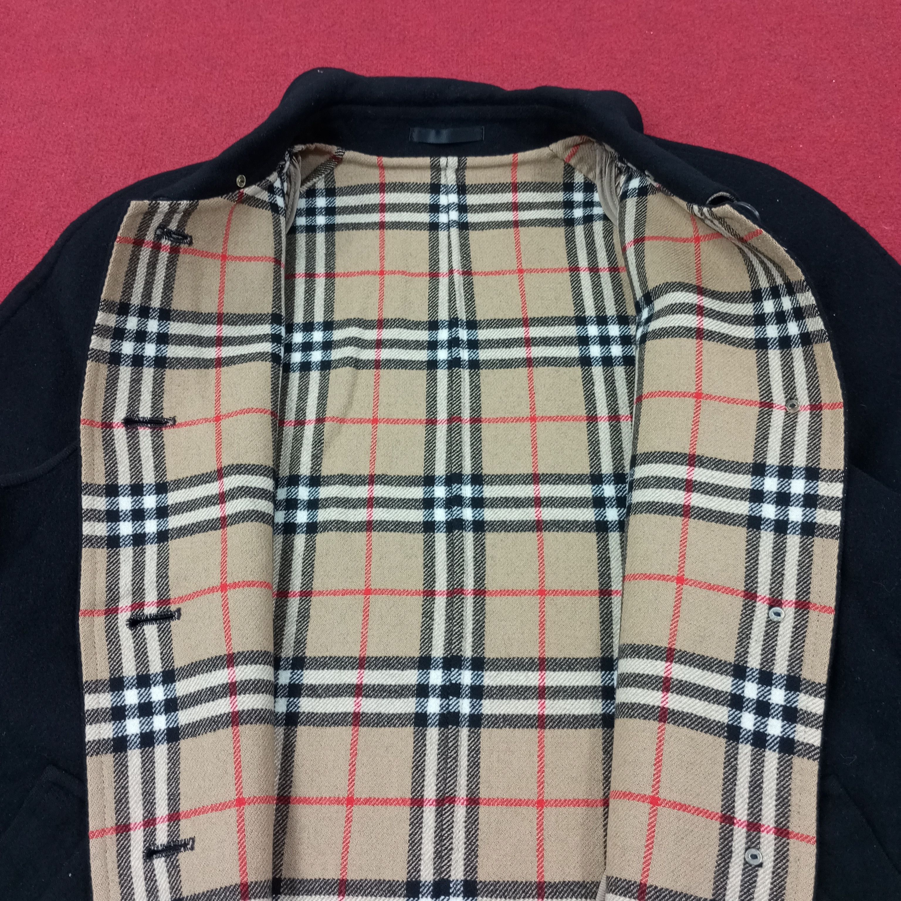 Burberry Burberrys Fashion Brand Custom Art Long Jacket c245n7 Size US L / EU 52-54 / 3 - 6 Thumbnail