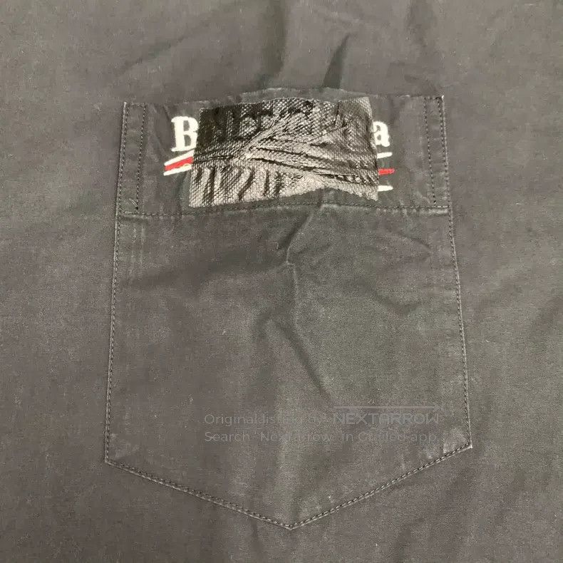 Balenciaga Balenciaga Black tape to block the waves Coke shirt coat Size US XXS / EU 40 - 4 Thumbnail