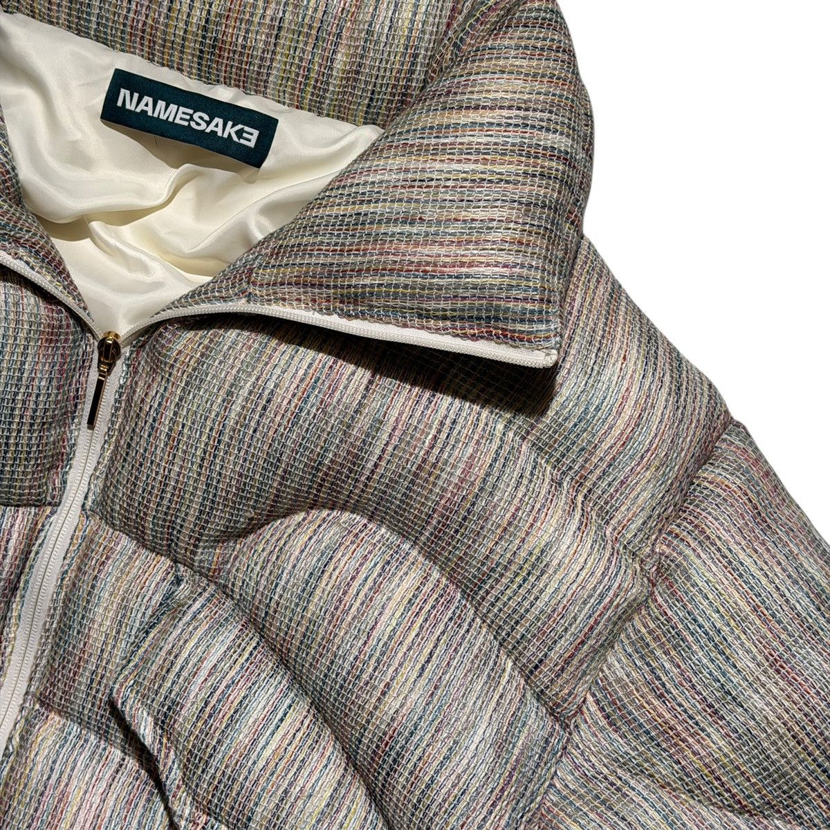 NAMESAKE Cropped wave puffer jacket Size US XL / EU 56 / 4 - 2 Thumbnail