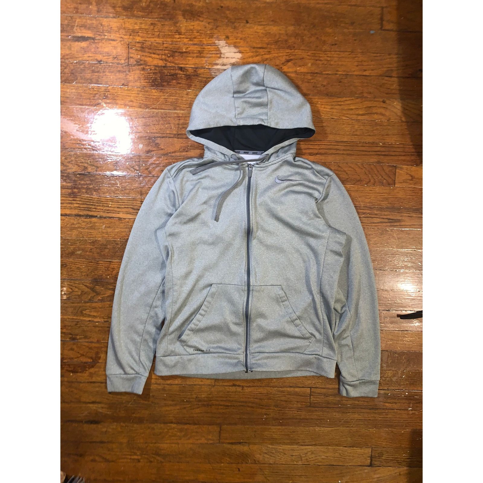 Nike Archive Y2K Nike Pinwheel Half Zip Grey Hoodie XL Fit M | Grailed