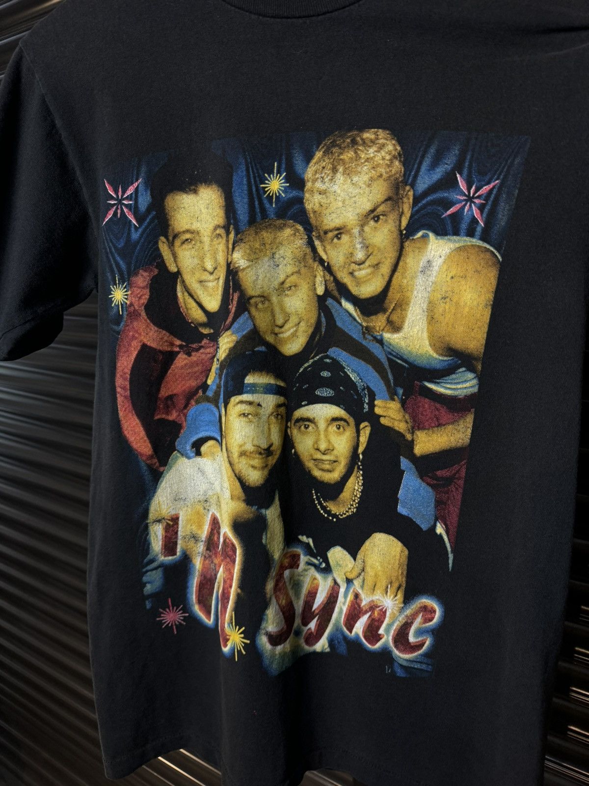 Rap Tees Vintage 1998 N’SYNC Band Tour Rap Tee - Medium Size US M / EU 48-50 / 2 - 4 Thumbnail