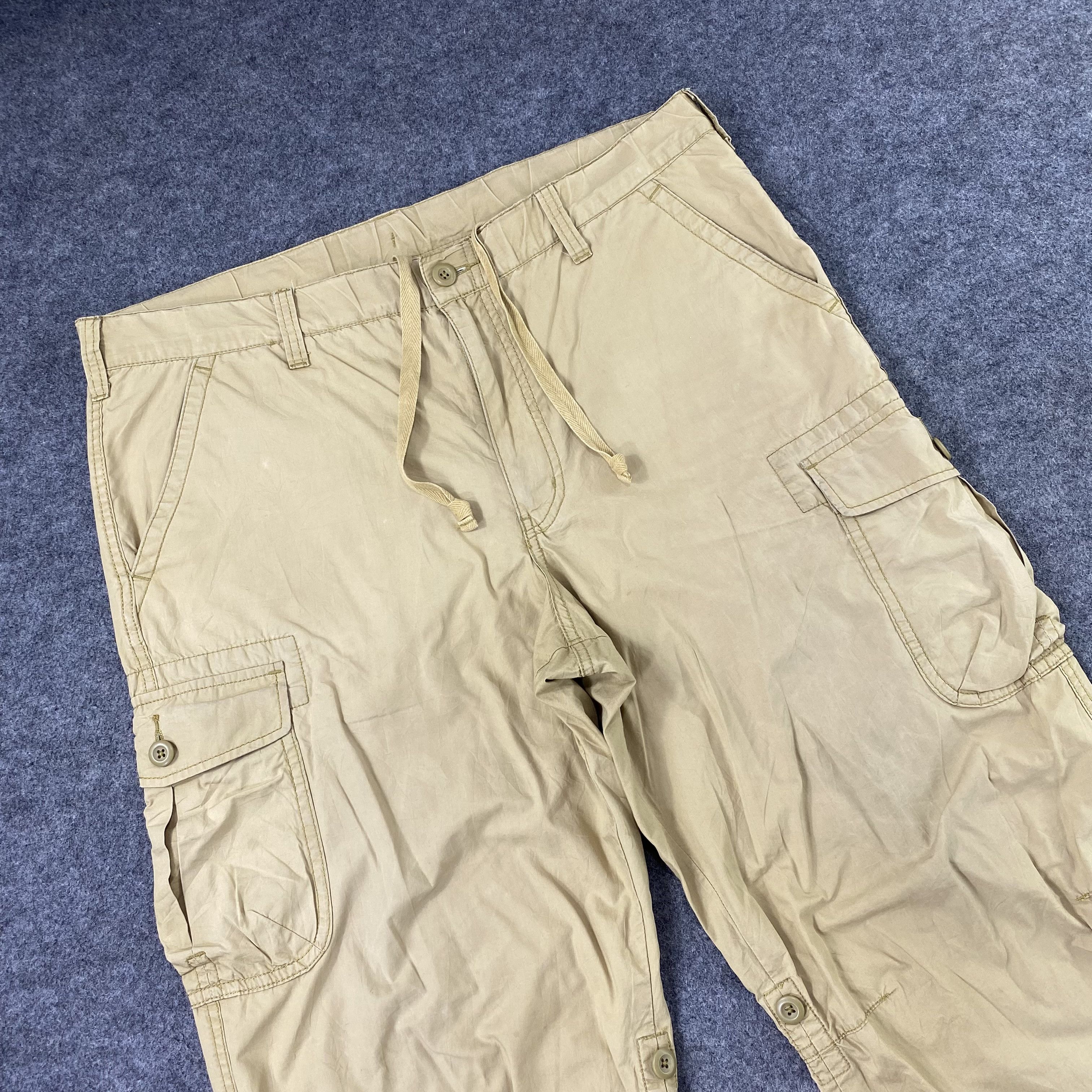 Uniqlo UNIQLO Drawstring Bondage Multipocket Cargo Short Pant-C051 Size US 38 / EU 54 - 4 Thumbnail