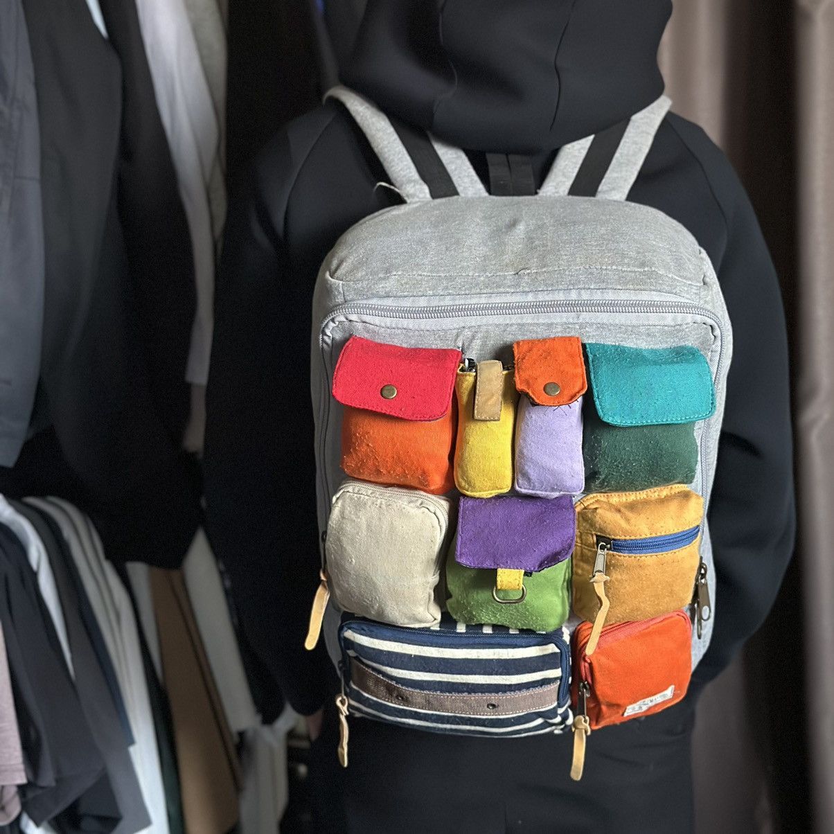 Japanese Brand KRIFFMAYER JAPAN MULTIPOCKET BACKPACK Size ONE SIZE - 13 Thumbnail