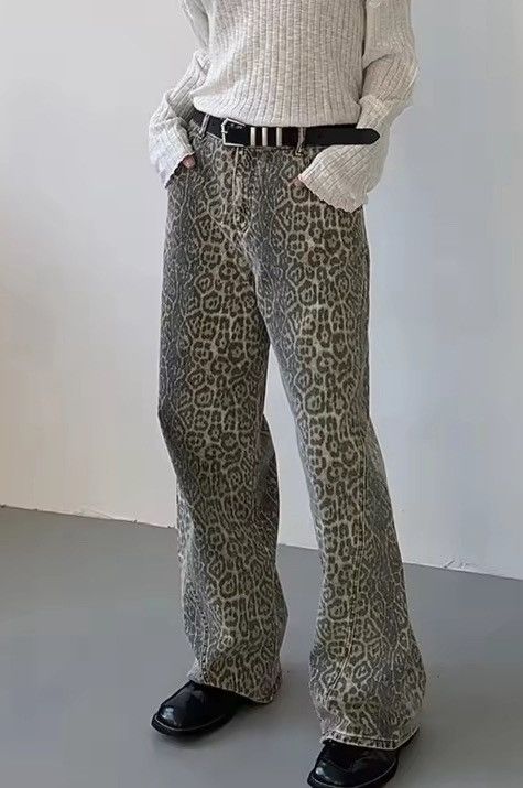 Japanese Brand Leopard Pant Style Size US 30 / EU 46 - 5 Thumbnail