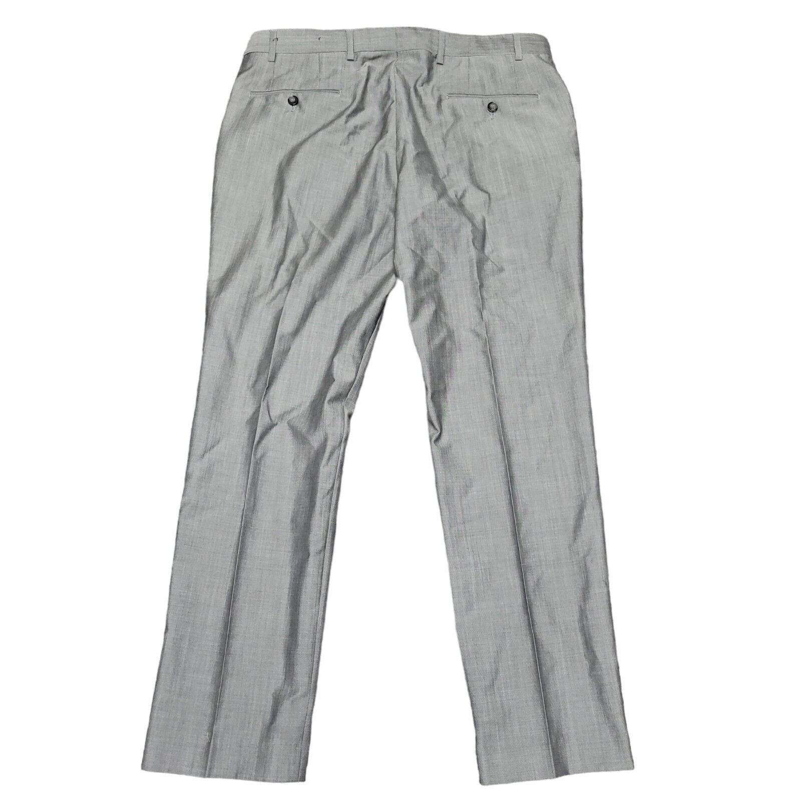 DKNY Men's DKNY Wool Dress Pants 36/30. New With Tags $155 Size US 36 / EU 52 - 2 Thumbnail