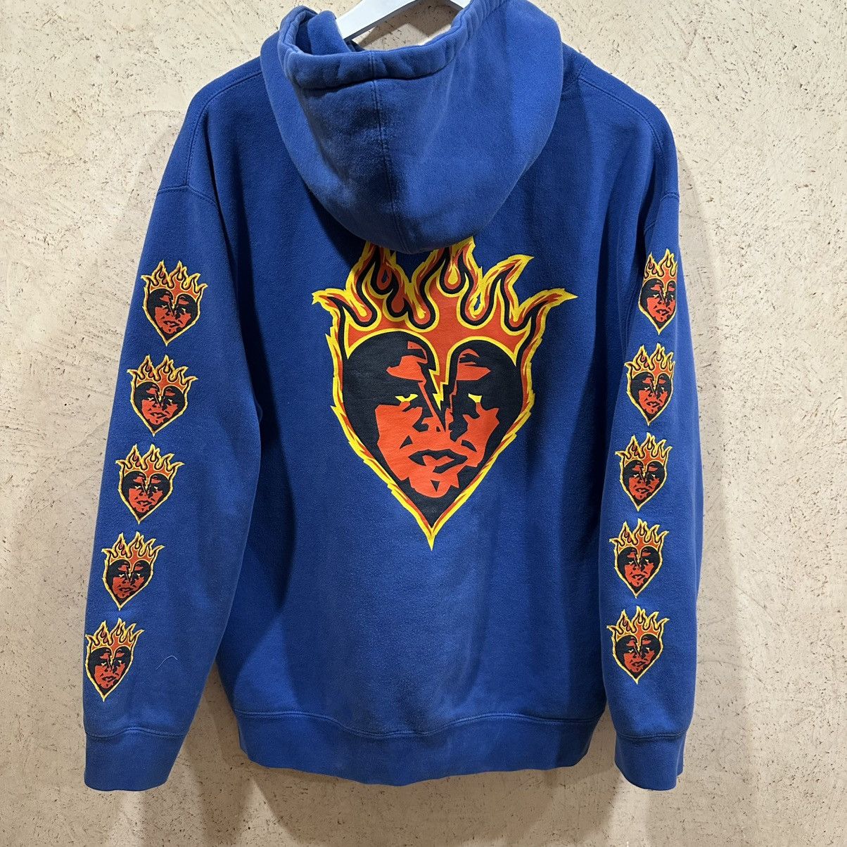 Obey Obey Blue Flame Hoodie Size US M / EU 48-50 / 2 - 1 Thumbnail