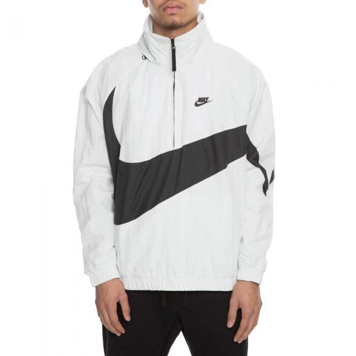 Nike NIKE ANORAK BIG SWOOSH HALF-ZIP JACKET AJ1404 121 L Size US L / EU 52-54 / 3 - 1 Thumbnail