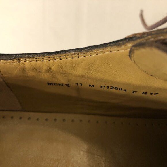 Cole Haan COLE HAAN MEN'S BLACK LEATHER DRESS SHOES SIZE: 11M Size US 11 / EU 44 - 9 Thumbnail