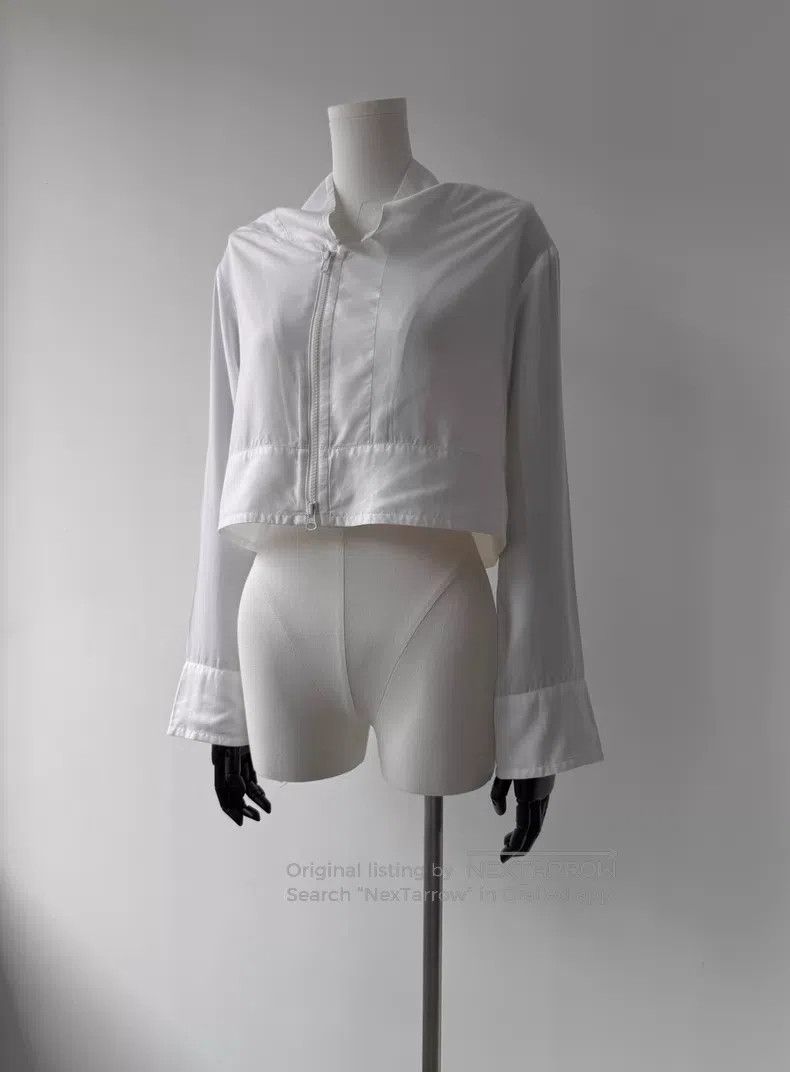 Yohji Yamamoto Yohji Yamamoto size 1 09 AW profiled diagonal jacket Size S / US 4 / IT 40 - 2 Thumbnail