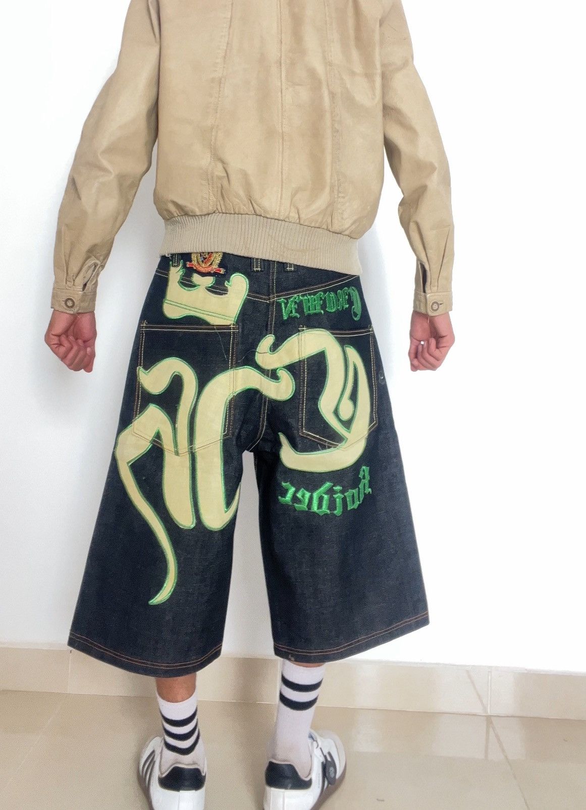 Crown Holder denim