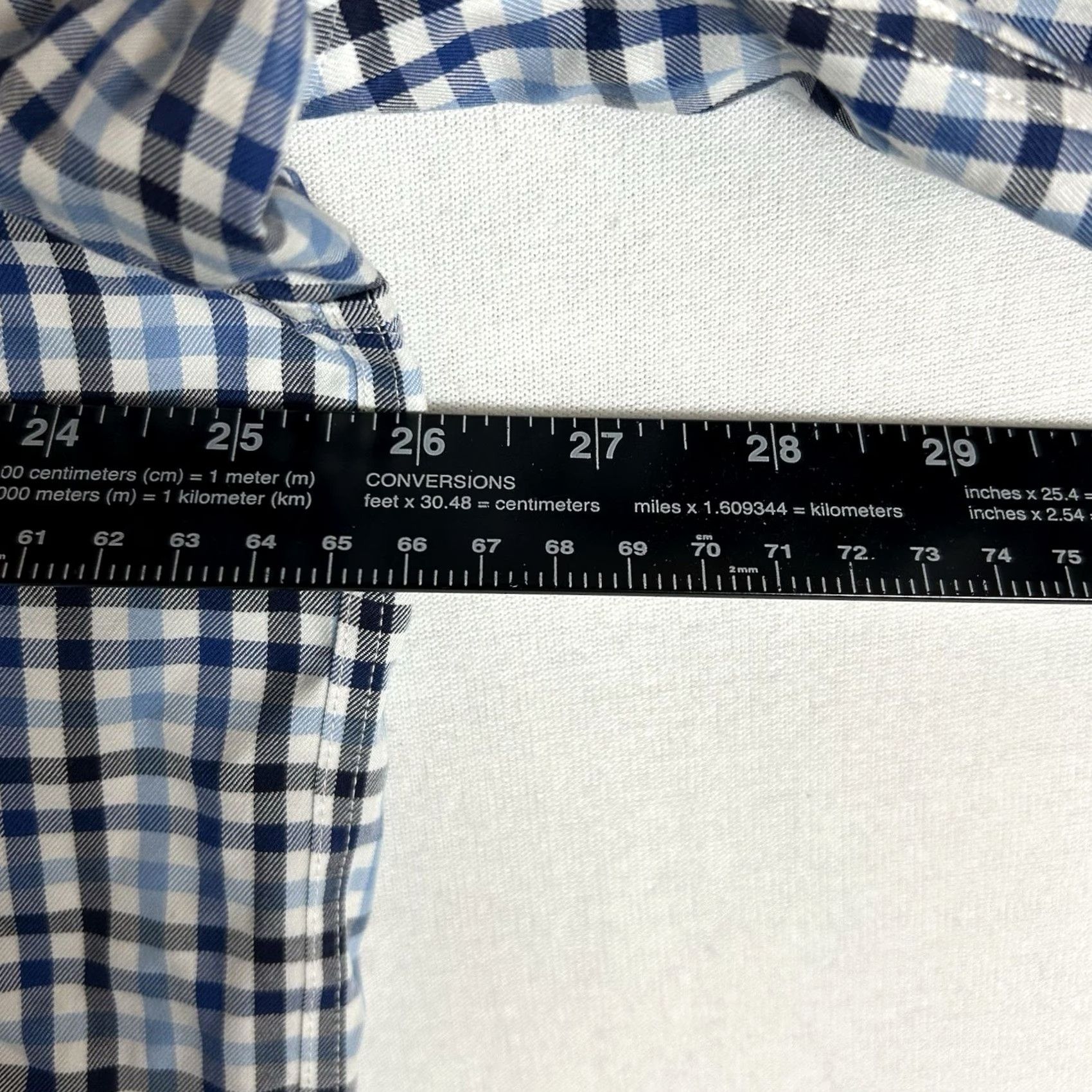 Vintage Duluth Wrinkle Fighter Long Sleeve Button Up Shirt Mens XL Tall Plaid Blue Size US XL / EU 56 / 4 - 7 Thumbnail