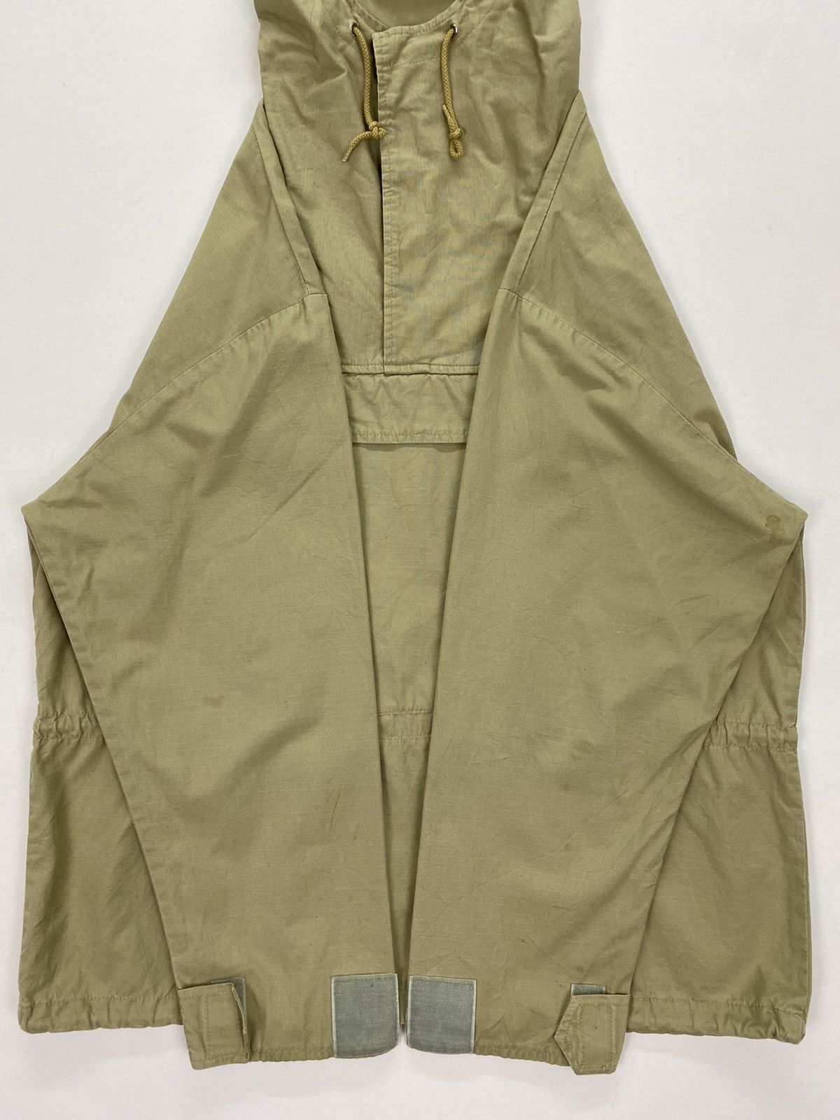 Japanese Brand Houston Dirty Distressed Ripstop Anorak Size US M / EU 48-50 / 2 - 5 Thumbnail