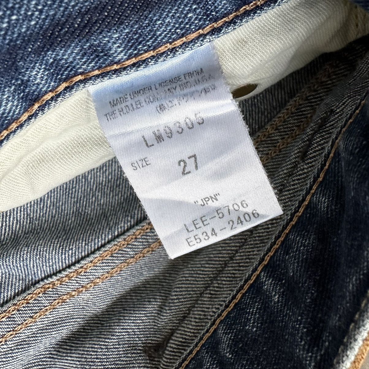 Japanese Brand W29 🔥 Vintage Lee Faded Distressed Denim Jean Pant Size US 29 - 8 Thumbnail