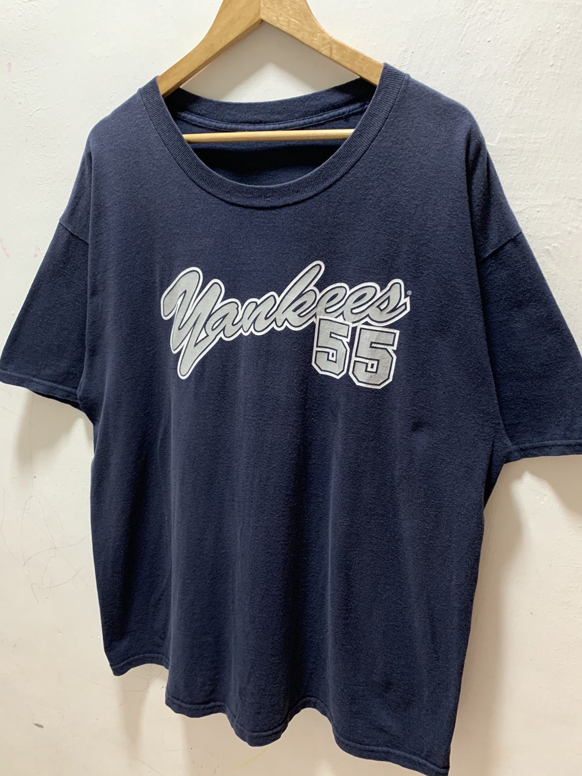 MLB Vintage 2003 MLBPA Matsui Yankees 55 Jersey Player Team Tee Size US XXL / EU 58 / 5 - 7 Thumbnail