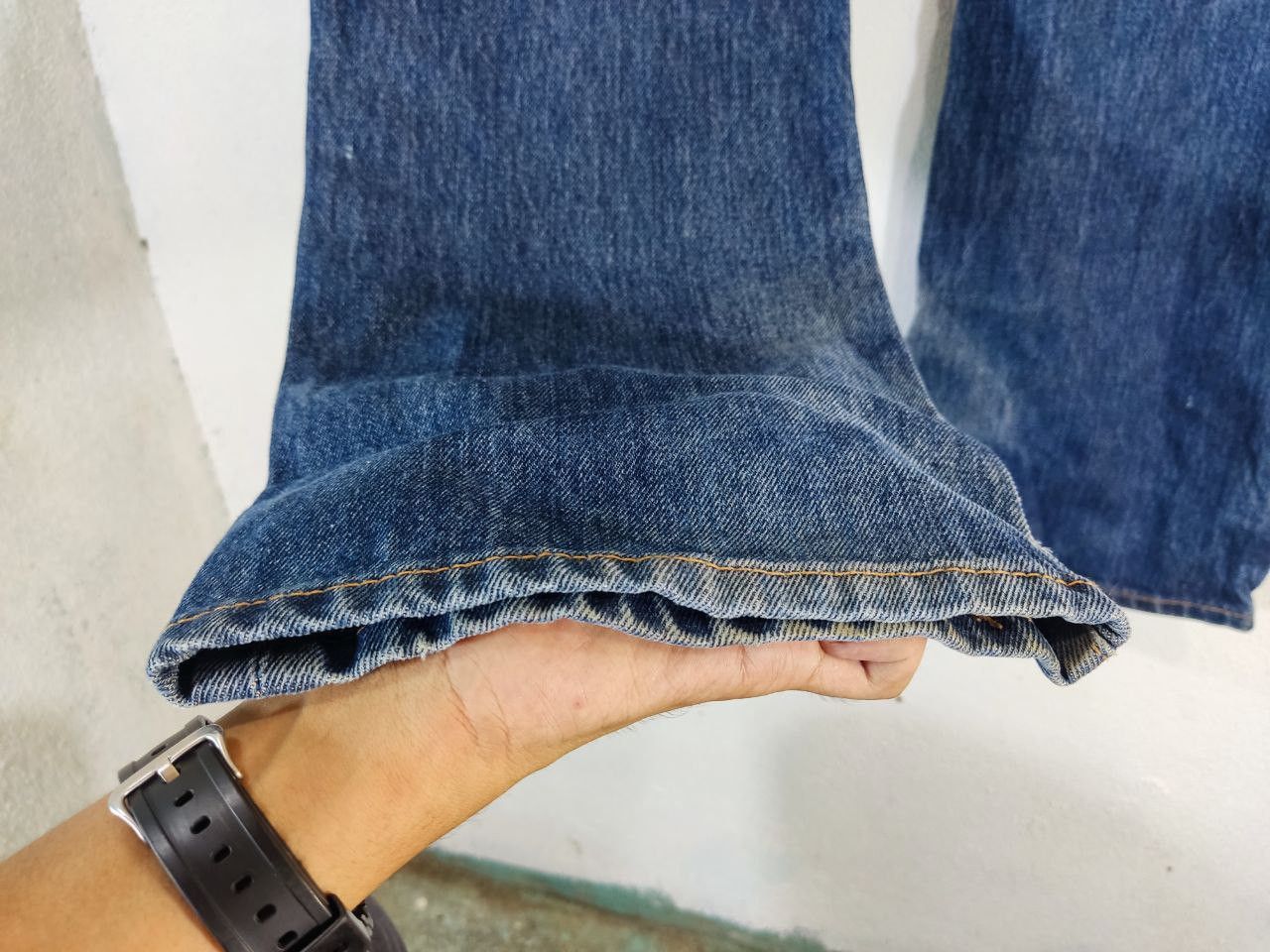 Levi's levis 517 bootcut flare slightly distressed denim Size US 36 / EU 52 - 12 Thumbnail