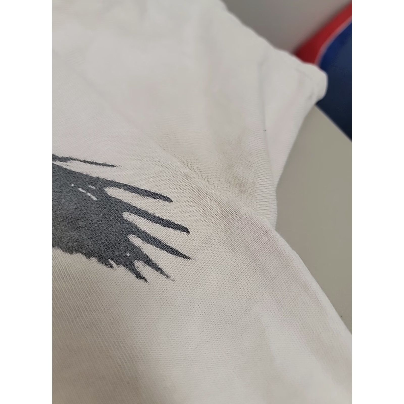 Jerzees VINTAGE Disturbed Gothic T-Shirt Mens L Jerzees White GOTHIC 90s Style Mens Shirt LJ Size US L / EU 52-54 / 3 - 6 Thumbnail