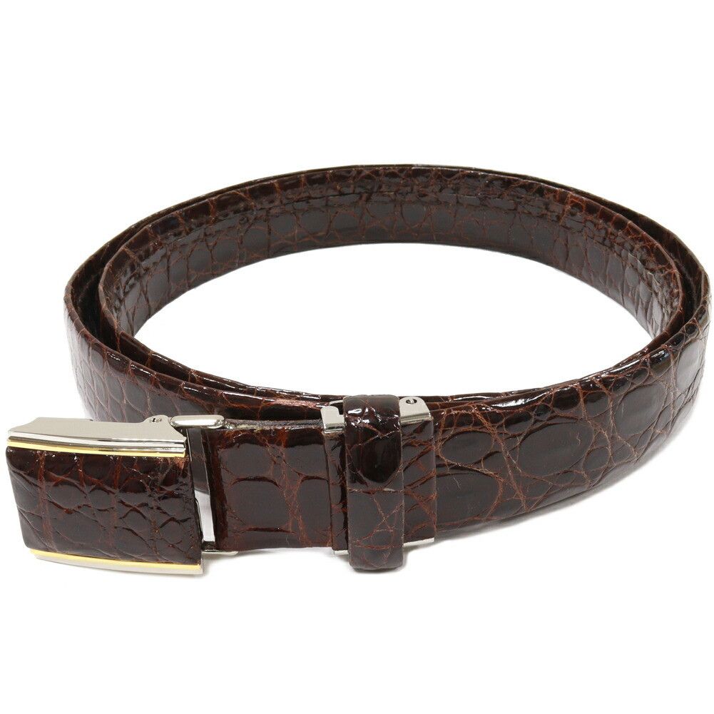 Other Other Crocodile Belt Leather Belt DUTY FREE for USA Size ONE SIZE - 1 Thumbnail