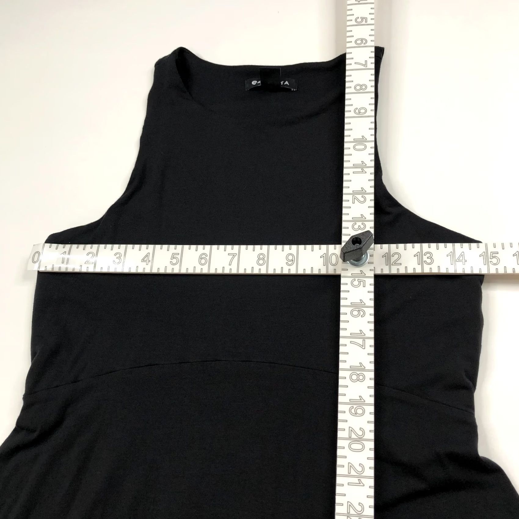 Athleta Athleta Santorini Thera Dress Small Black Mini Above Knee 531173 MINT Size S / US 4 / IT 40 - 6 Thumbnail