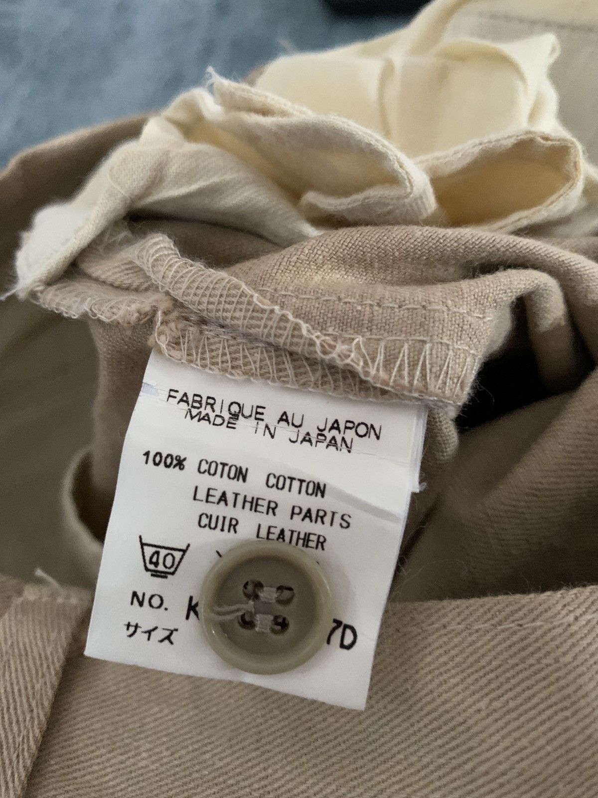 KEITAMARUYAMA 🔥KEITA MURUYAMA TOKYO PARIS BAGGY CARGO PANT Size US 32 / EU 48 - 11 Thumbnail