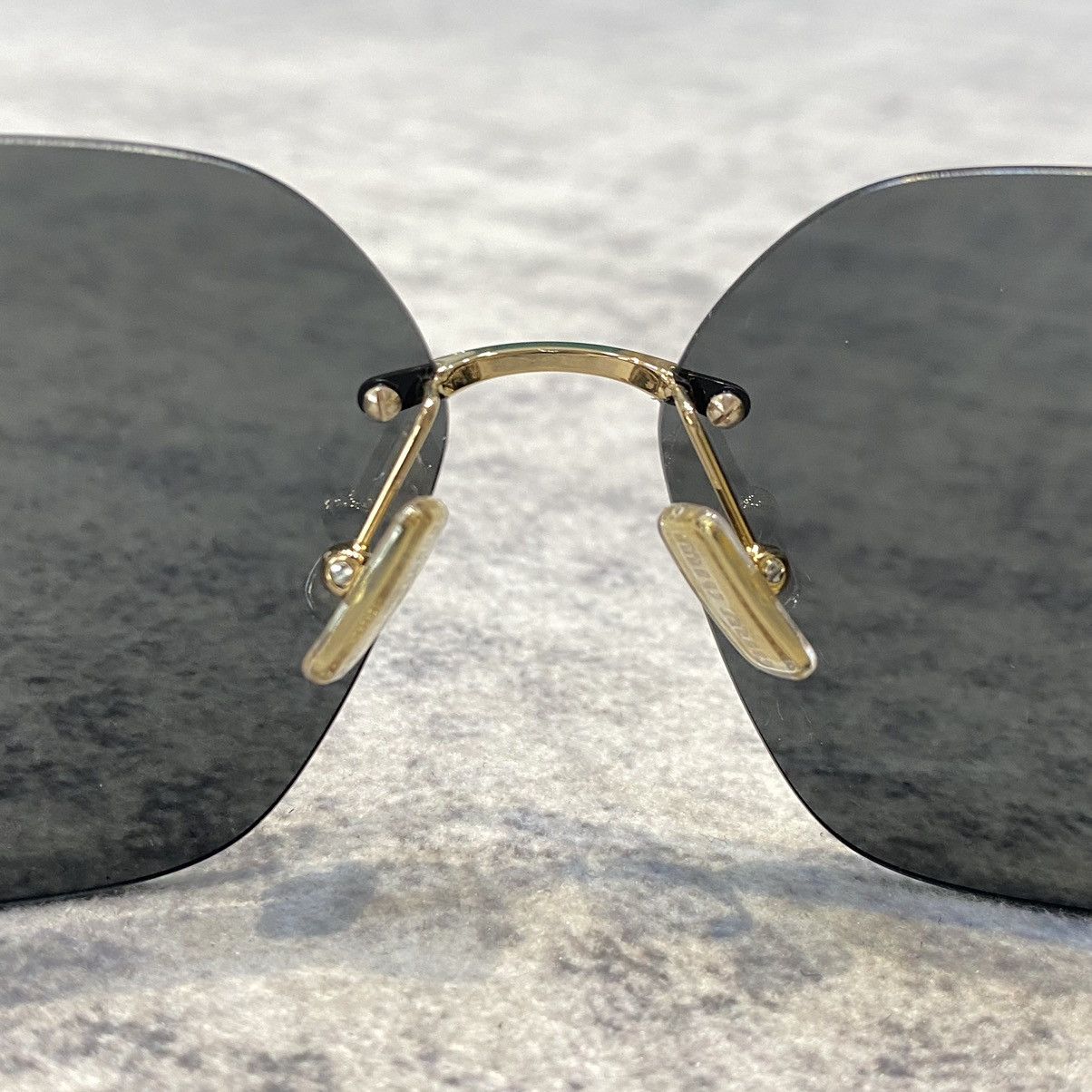 Miu Miu MIU MIU MU 54YS 5AK5S0 Sunglasses DARK GREY Size ONE SIZE - 8 Thumbnail