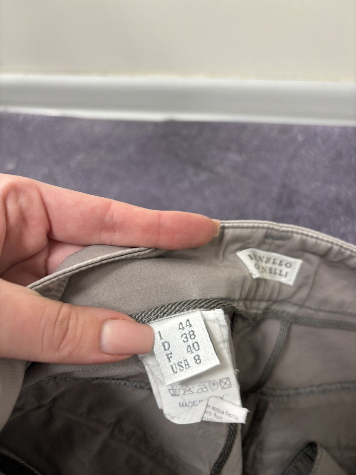 Brunello Cucinelli Brunello Cucinelli Women’s Rare Luxury Pants Trousers Size 30" / US 8 / IT 44 - 17 Thumbnail