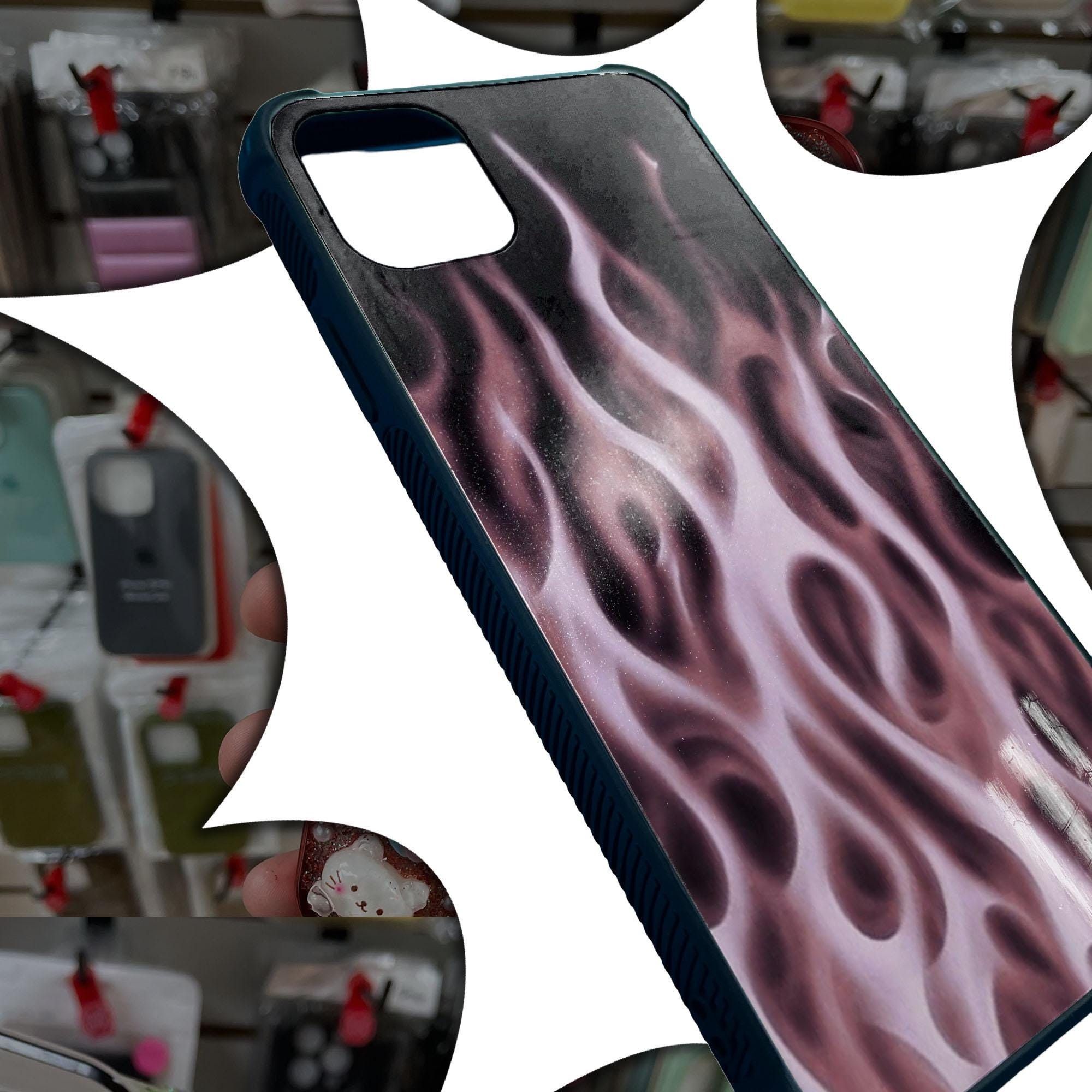 Other Pink Flame Y2K Fire Phone Case iPhone 14 13 12 11 X XS XR Pl Size ONE SIZE - 4 Thumbnail