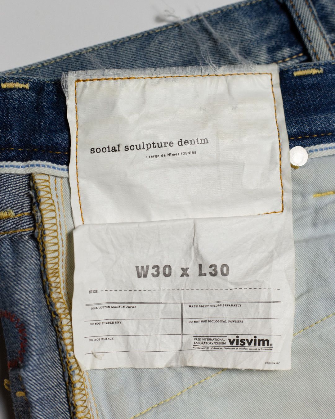 Visvim 03D8 PATCHWORK DENIM Size US 30 / EU 46 - 16 Thumbnail