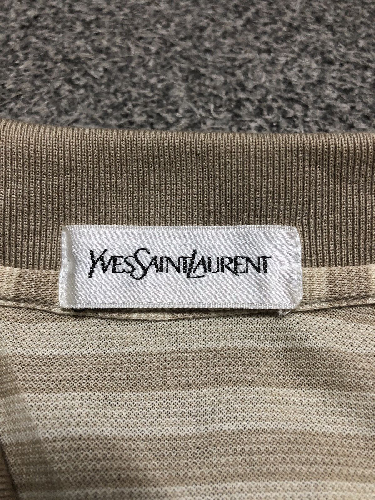 Yves Saint Laurent Vintage YSL Yves Saint Laurent Single Pocket Polo Shirt Size US L / EU 52-54 / 3 - 16 Thumbnail