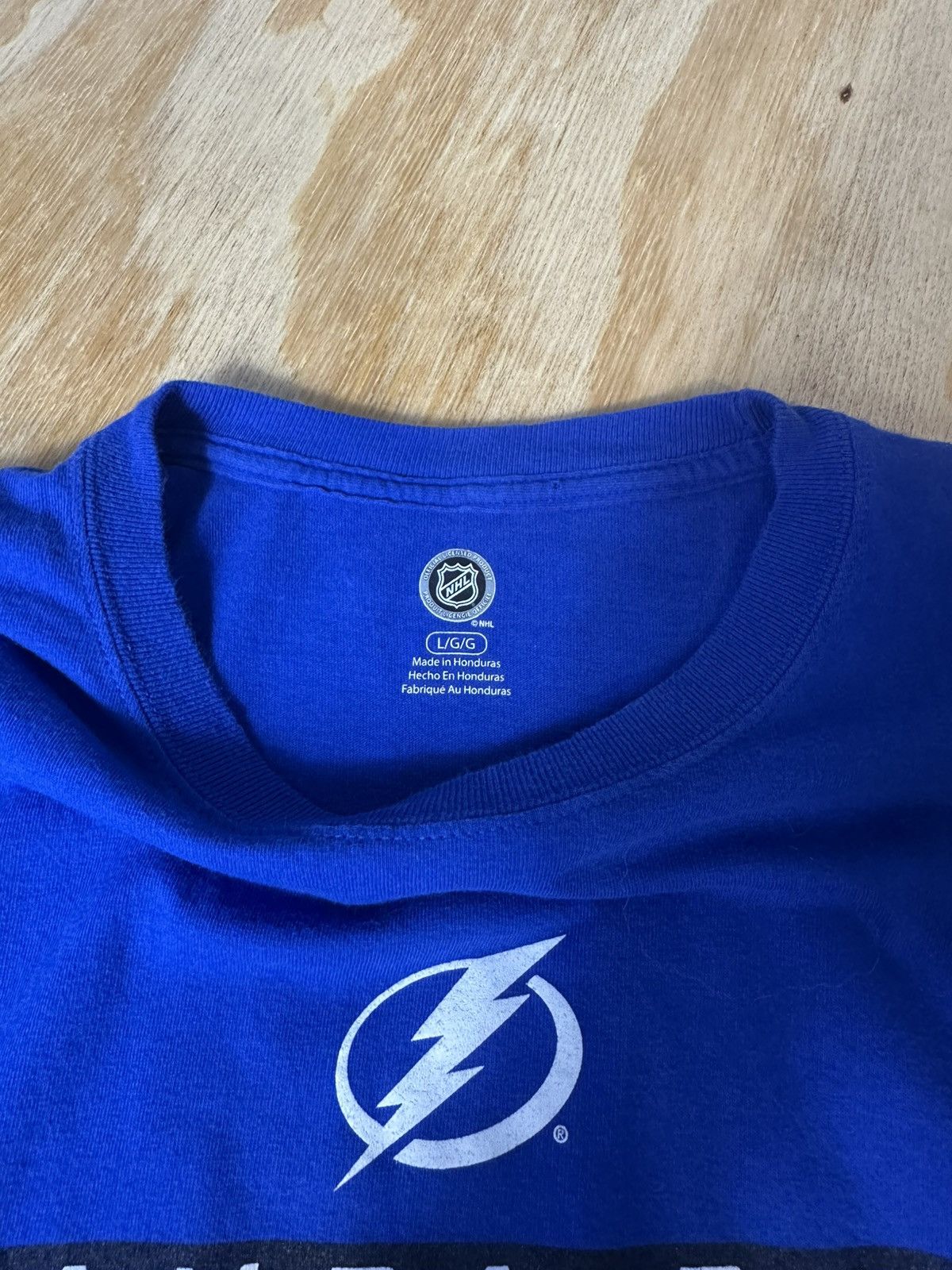 NHL Tampa Bay Lightning NHL Graphic Tee Blue Size Large Size US L / EU 52-54 / 3 - 3 Thumbnail