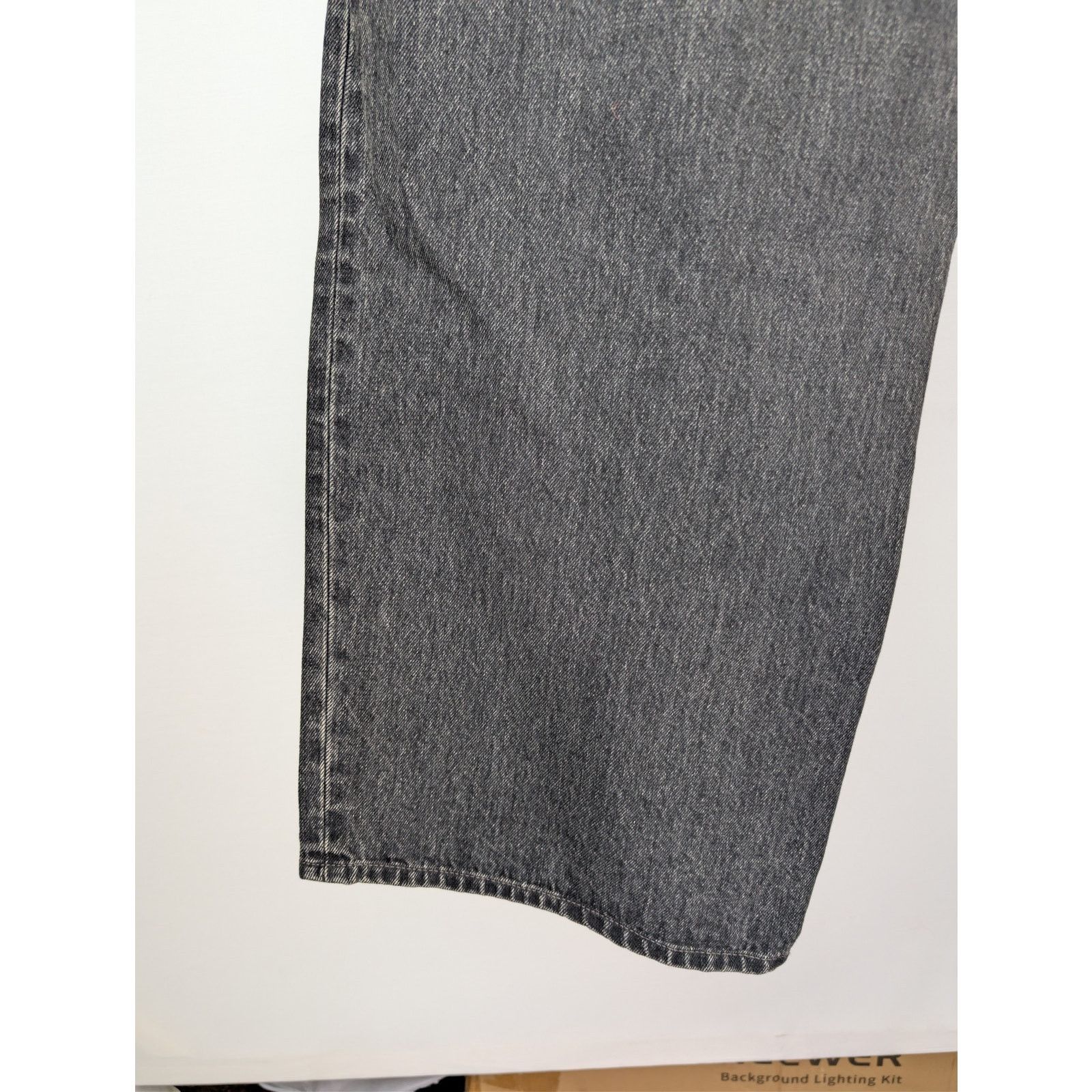Balenciaga o1rshd1 Baggy Denim Pants in Wash Black / Marigold Size US 32 / EU 48 - 16 Thumbnail