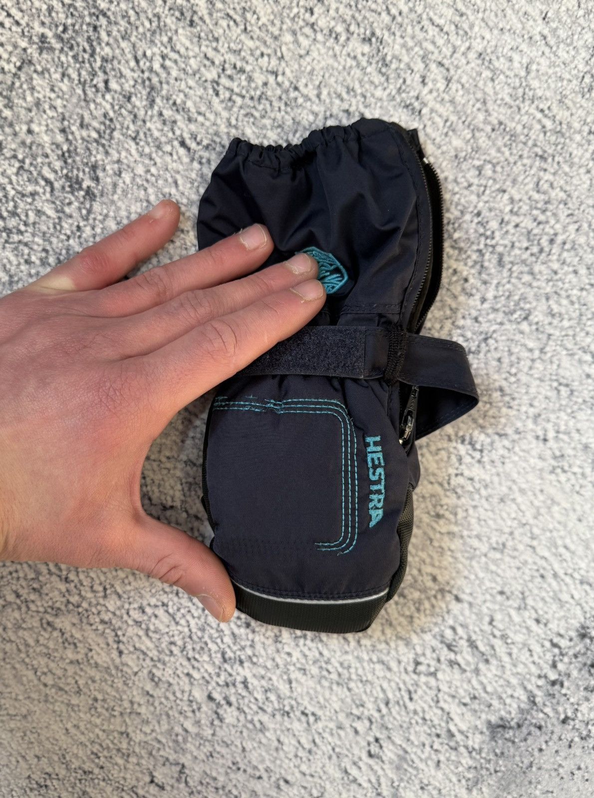 Hestra Hestra Kids Ski Mittens Size 3 Primaloft Zip Winter Gloves Size ONE SIZE - 23 Thumbnail