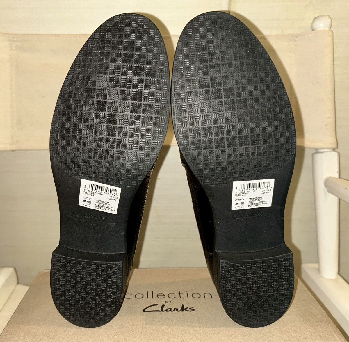 Clarks Clarks “Trish Willow” Patent Leather Loafer – Size 9 Size US 9 / IT 39 - 9 Thumbnail
