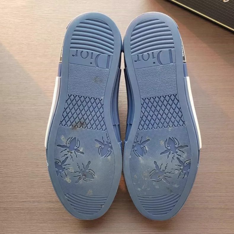 Dior Dior B23 High Sneakers with Blue Print-2506 Size US 10 / EU 43 - 7 Thumbnail