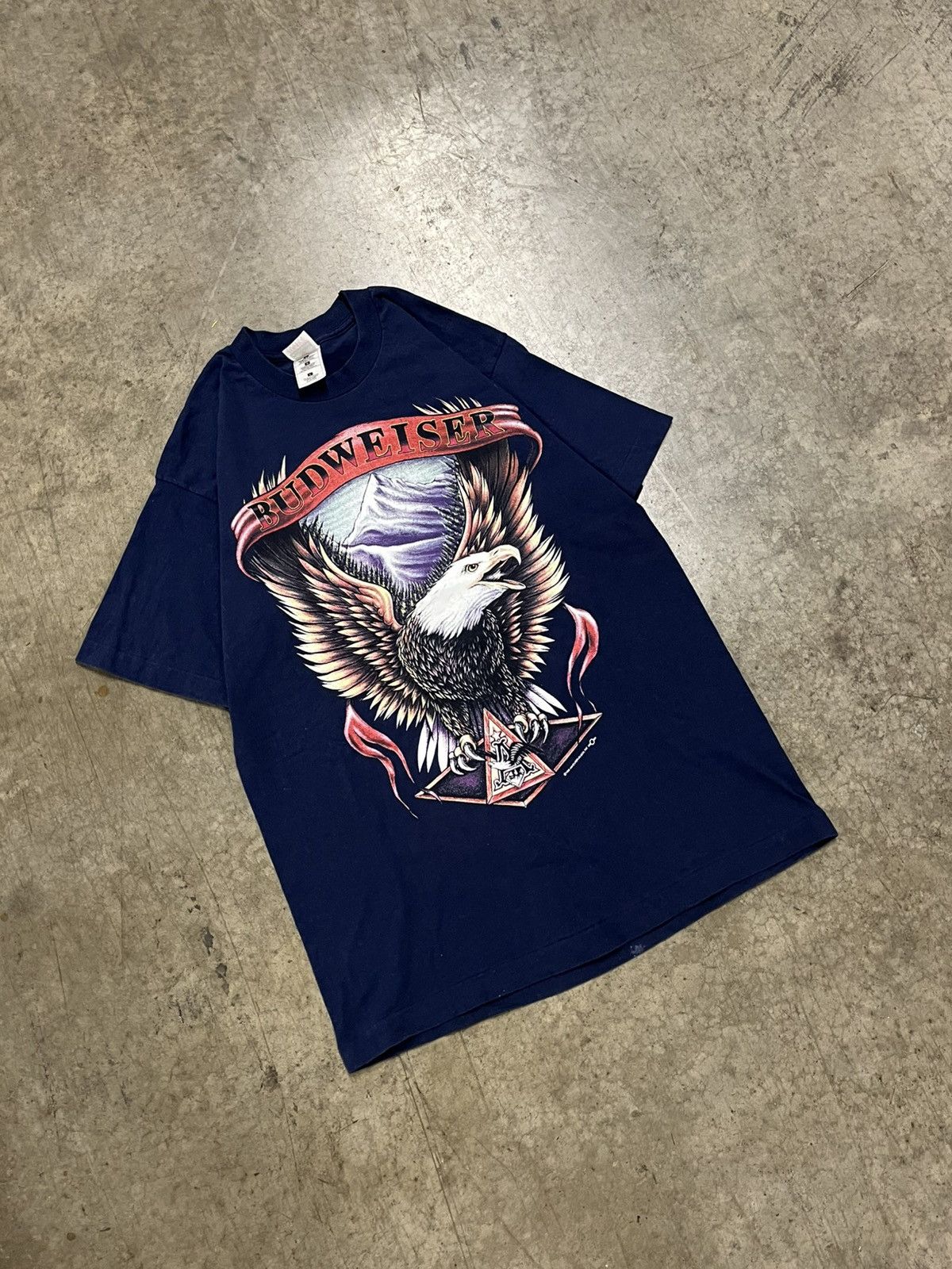 Budweiser × Vintage Budweiser 90s vintage beer tee shirt rare hype steeetwear Size US L / EU 52-54 / 3 - 1 Thumbnail