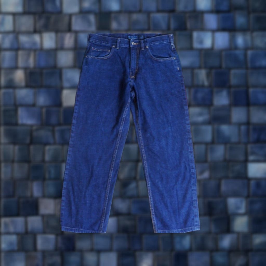Patagonia VINTAGE Y2k 2000s Patagonia Iron Clad Jeans pants Straight Denim Blue 32x26 Mens Regular 32 Blue Denim Iron Clad Logs? Size US 32 / EU 48 - 1 Thumbnail