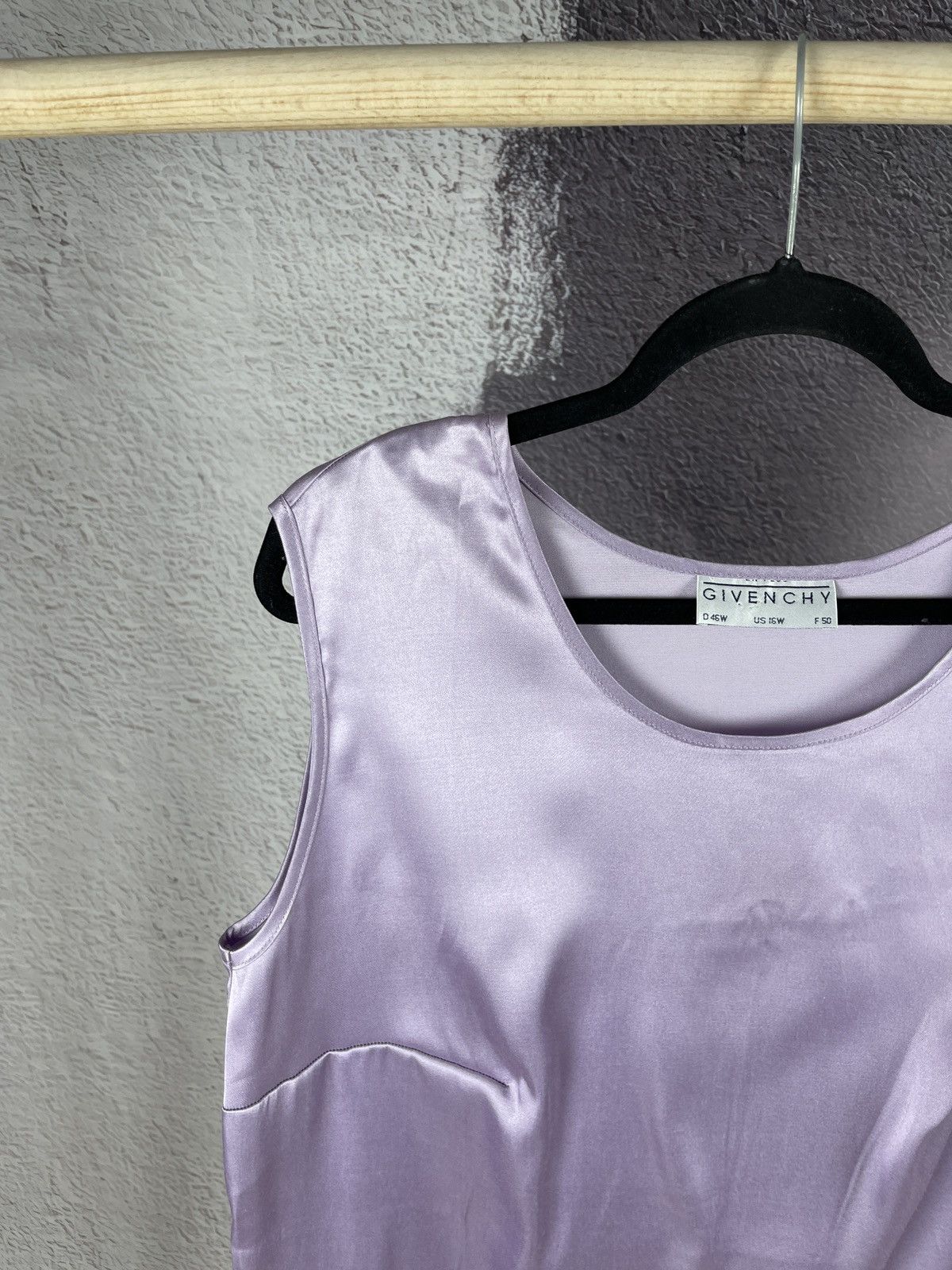 Givenchy GIVENCHY Women’s Top Blouse Purple Silver Shimmer Size US16W Size XXL / US 16-18 / IT 52-54 - 3 Thumbnail