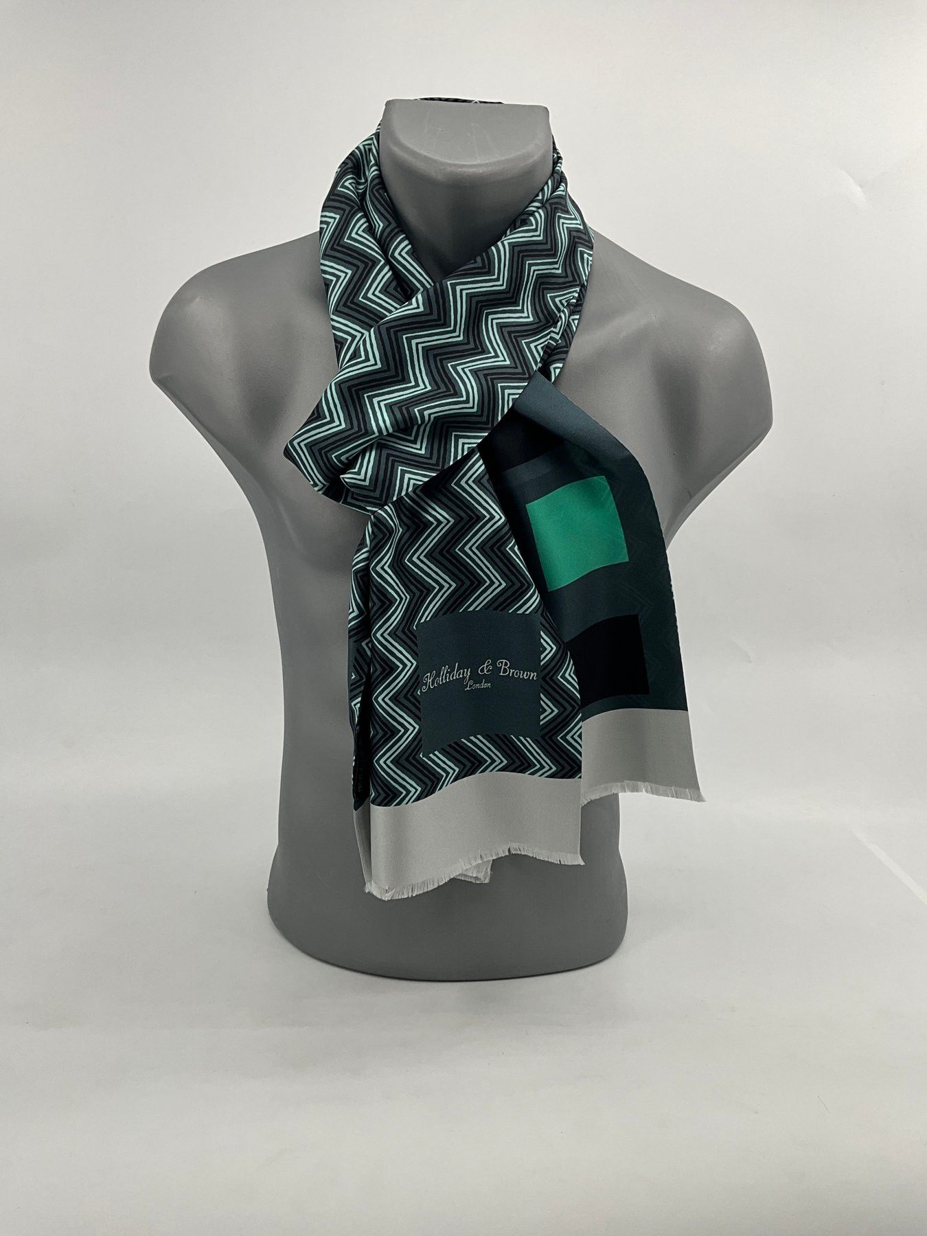 Holliday & Brown Silk scarf & pocket square Unsihned Size ONE SIZE - 1 Thumbnail