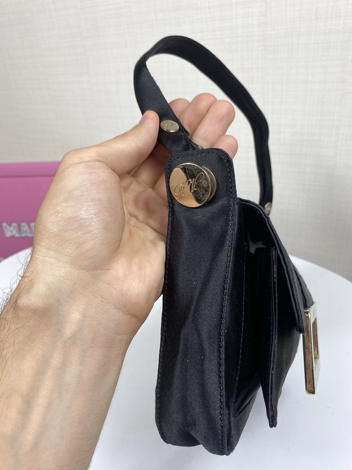 Roger Vivier Roger Vivier Satin Evening Mini Bag Size ONE SIZE - 5 Thumbnail
