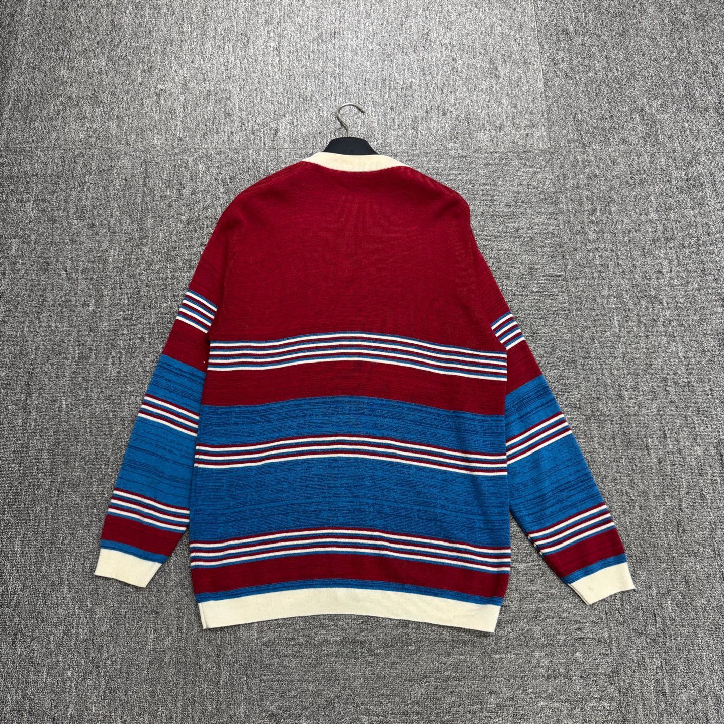Fendi Fendi Striped Wool Knit Sweater 52 Size US L / EU 52-54 / 3 - 5 Thumbnail