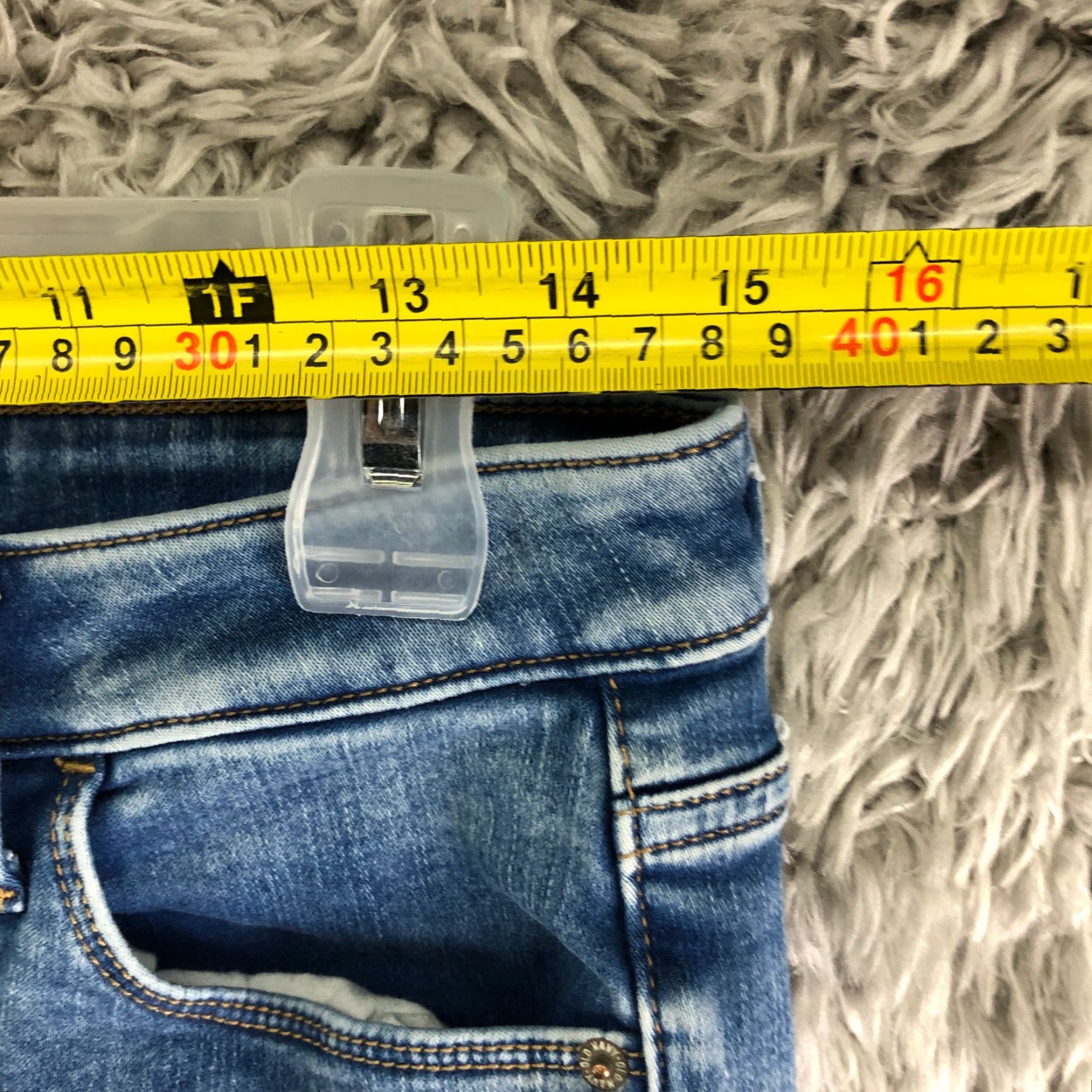 Old Navy Old Navy Rockstar Womens Jeans Size 10 High Rise Skinny Medium Wash Blue Denim Size 32" / US 10 / IT 46 - 2 Thumbnail